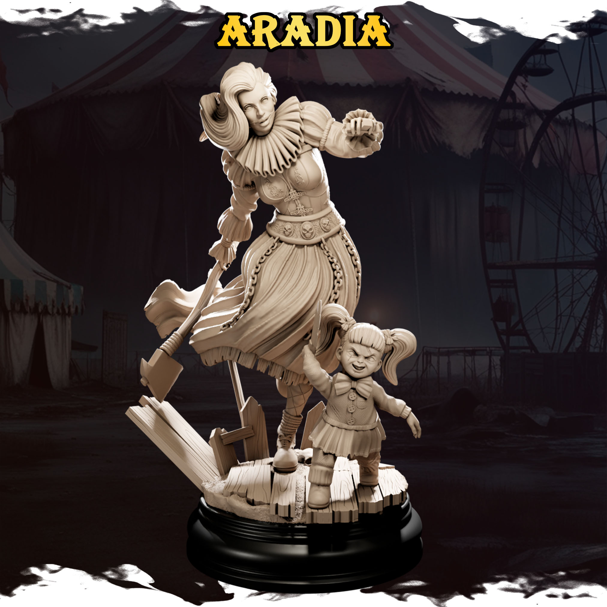 Aradia from The Circus of Madness (Bust included)